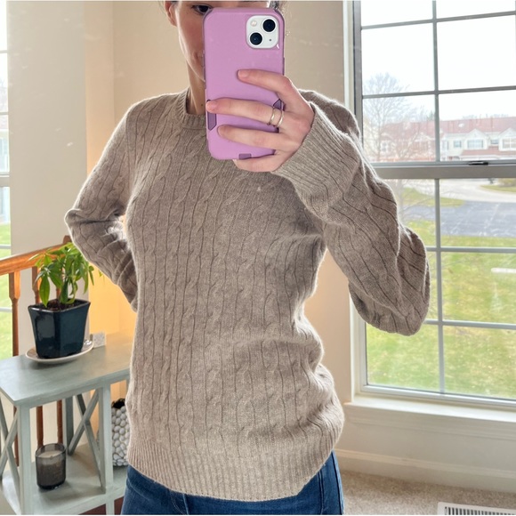 Brooks Brothers Cashmere Braided sweater - Picture 3 of 10